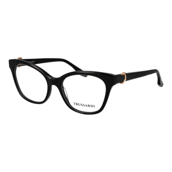 Trussardi )} Brille TSW6028 55A01 in Schwarz