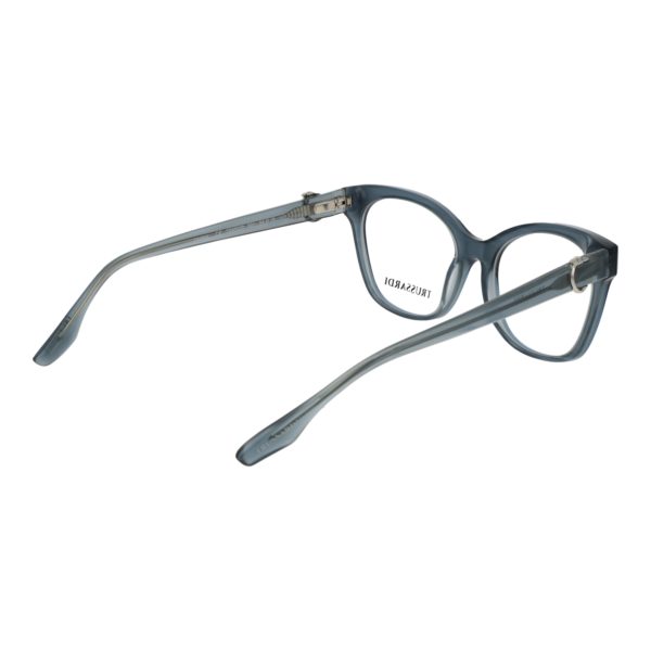 Frontansicht der Trussardi Brille TSW6028 55E01 – Rahmen Azetat