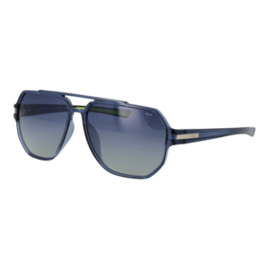 Fila Pilotenbrille Sonnenbrille SFI301 606G5P in Blau – 45° Seitenansicht