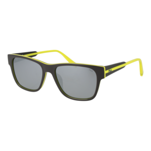 Fila Rechteck Sonnenbrille SFI311V 546MYP in Grau – 45° Seitenansicht