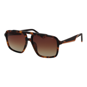 Fila Pilotenbrille Sonnenbrille SFI460 57C10P in Havanna – 45° Seitenansicht