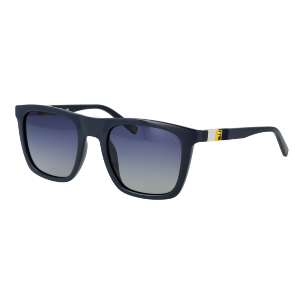 Fila Rechteck Sonnenbrille SFI527 526EMP in Blau – 45° Seitenansicht