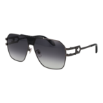 Just Cavalli Pilotenbrille Sonnenbrille SJC094 610568 in Gunmetal – 45° Seitenansicht
