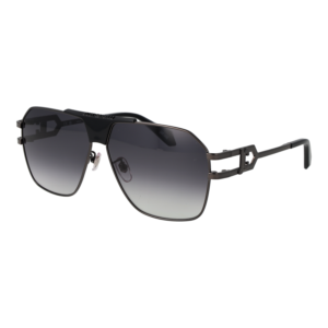 Just Cavalli Pilotenbrille Sonnenbrille SJC094 610568 in Gunmetal – 45° Seitenansicht