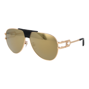 Just Cavalli Pilotenbrille Sonnenbrille SJC095 62300G in Gold – 45° Seitenansicht