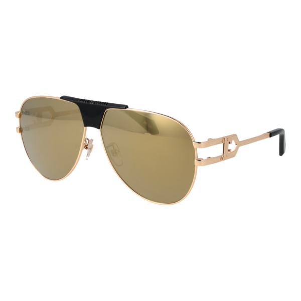 Just Cavalli Pilotenbrille Sonnenbrille SJC095 62300G in Gold – 45° Seitenansicht