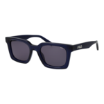 Fila Rechteck Sonnenbrille SFI897 510AGQ in Blau – 45° Seitenansicht