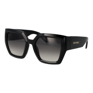 Just Cavalli Quadrat Sonnenbrille SJC149 530Z42 in Schwarz – 45° Seitenansicht