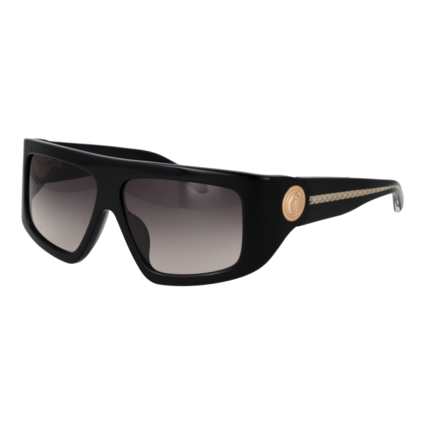 Just Cavalli Pilotenbrille Sonnenbrille SJC145 600700 in Schwarz – 45° Seitenansicht