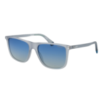 Polaroid Rechteck Sonnenbrille PLD 6232/S 552M4Z7 in Grau – 45° Seitenansicht
