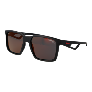 Carrera Ducati Rechteck Sonnenbrille CARDUC 065/S 56003H4 in Schwarz – 45° Seitenansicht