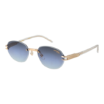 Carrera Oval Sonnenbrille CARRERA 1088/S 532F7GB in Gold – 45° Seitenansicht