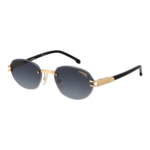 Carrera Oval Sonnenbrille CARRERA 1088/S 53RHL9O in Gold – 45° Seitenansicht