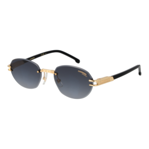 Carrera Oval Sonnenbrille CARRERA 1088/S 53RHL9O in Gold – 45° Seitenansicht