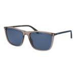 Polaroid Rechteck Sonnenbrille PLD 4210/S/X 5910AC3 in Beige – 45° Seitenansicht