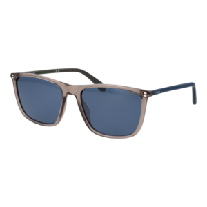 Polaroid Rechteck Sonnenbrille PLD 4210/S/X 5910AC3 in Beige – 45° Seitenansicht