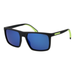 Polaroid Quadrat Sonnenbrille PLD 2176/S/X 560035X in Schwarz – 45° Seitenansicht