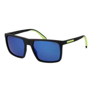 Polaroid Quadrat Sonnenbrille PLD 2176/S/X 560035X in Schwarz – 45° Seitenansicht