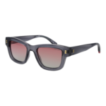 Polaroid Rechteck Sonnenbrille PLD 6256/S/X 49KB7JR in Grau – 45° Seitenansicht