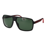 Carrera Quadrat Sonnenbrille C SPORT 19/S 63BLXUC in Schwarz – 45° Seitenansicht