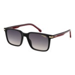 Carrera Rechteck Sonnenbrille CARRERA 391/S 53OIT9O in Schwarz – 45° Seitenansicht