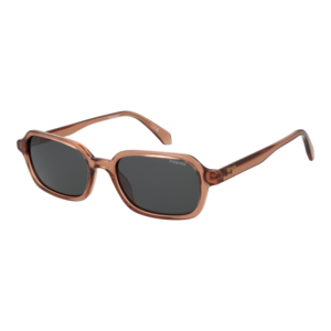 Polaroid Rechteck Sonnenbrille PLD 4219/S 5335JM9 in Koralle – 45° Seitenansicht