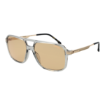 Carrera Pilotenbrille Sonnenbrille CARRERA 390/S 59KB7Q6 in Grau – 45° Seitenansicht