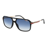 Carrera Pilotenbrille Sonnenbrille CARRERA 390/S 59OIT08 in Schwarz – 45° Seitenansicht