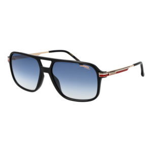 Carrera Pilotenbrille Sonnenbrille CARRERA 390/S 59OIT08 in Schwarz – 45° Seitenansicht