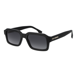 Boss Rechteck Sonnenbrille BOSS 1984/S 54KB79O in Grau – 45° Seitenansicht