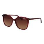 Polaroid Quadrat Sonnenbrille PLD 4215/S/X 55C9ALA in Burgunder – 45° Seitenansicht