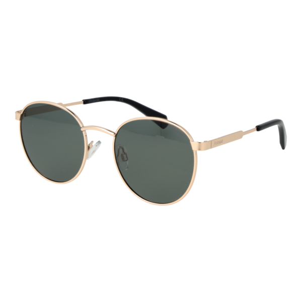 Polaroid Panto Sonnenbrille PLD 2053/S 51PEFUC in Gold – 45° Seitenansicht
