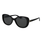 Polaroid Schmetterling Sonnenbrille PLD 4154/S/X 55807M9 in Schwarz – 45° Seitenansicht