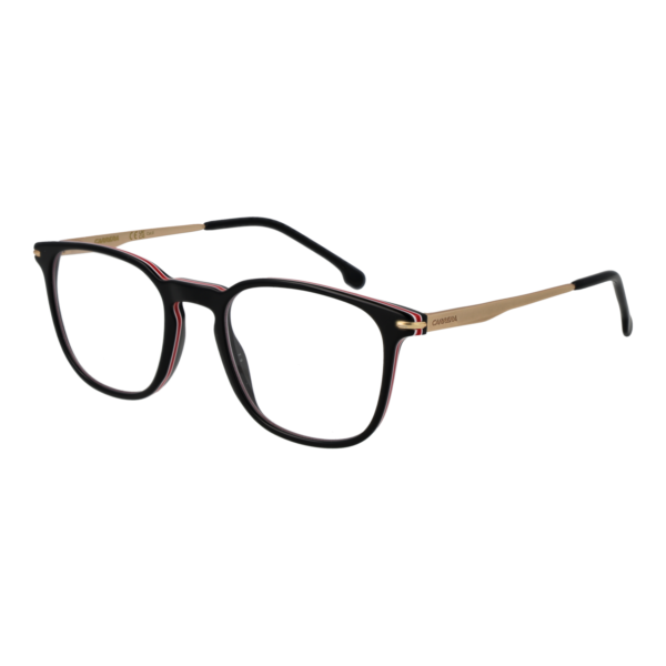 Carrera Quadrat Sonnenbrille CA 332/CS 50807WJ in Schwarz – 45° Seitenansicht