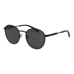 Polaroid Panto Sonnenbrille PLD 2053/S 51807M9 in Schwarz – 45° Seitenansicht