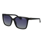 Guess Quadrat Sonnenbrille GU7865 5701D in Schwarz – 45° Seitenansicht