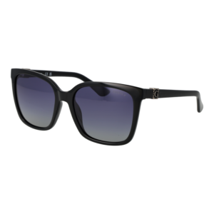 Guess Quadrat Sonnenbrille GU7865 5701D in Schwarz – 45° Seitenansicht
