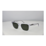 Skechers Quadrat Sonnenbrille SE00044 5426R in Transparent – 45° Seitenansicht