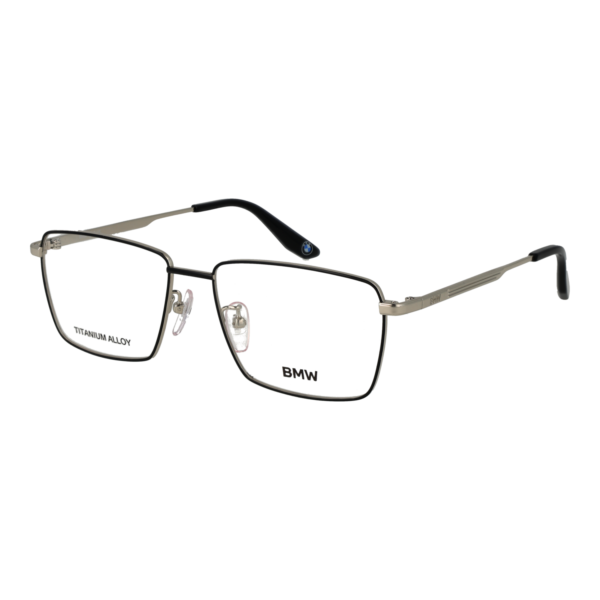 BMW Brille BW5079-H 55002 – 45° Seitenansicht BMW )} Brille BW5079-H 55002 in Schwarz