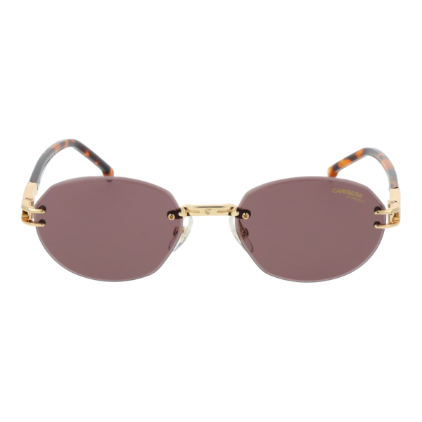Carrera Sonnenbrille CARRERA 1088/S 5306J70 – Frontansicht mit Metall Rahmen und Lila Gläsern
