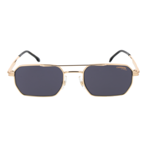 Carrera Sonnenbrille CARRERA 389/S 54000IR – Frontansicht mit Metall & Edelstahl Rahmen und Grau Gläsern