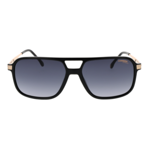 Carrera Sonnenbrille CARRERA 390/S 598079O – Frontansicht mit Polyamid & Edelstahl Rahmen und Grau Gläsern