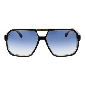Carrera Sonnenbrille VICTORY C 01/S 60EI708 – Frontansicht mit Eco Polyamid Rahmen und Blau Gläsern