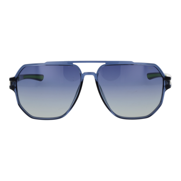 Fila Sonnenbrille SFI301 606G5P – Frontansicht mit Kunststoff Rahmen und Blau Gläsern
