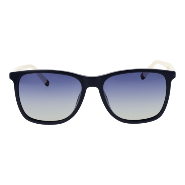 Fila Sonnenbrille SFI461 56D82P – Frontansicht mit Kunststoff Rahmen und Blau Gläsern