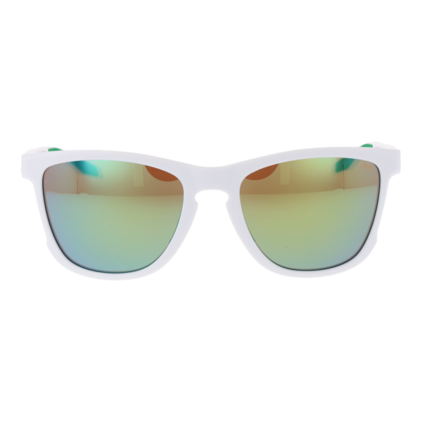 Fila Sonnenbrille SFI895 55847V – Frontansicht mit Kunststoff Rahmen und Grün Gläsern