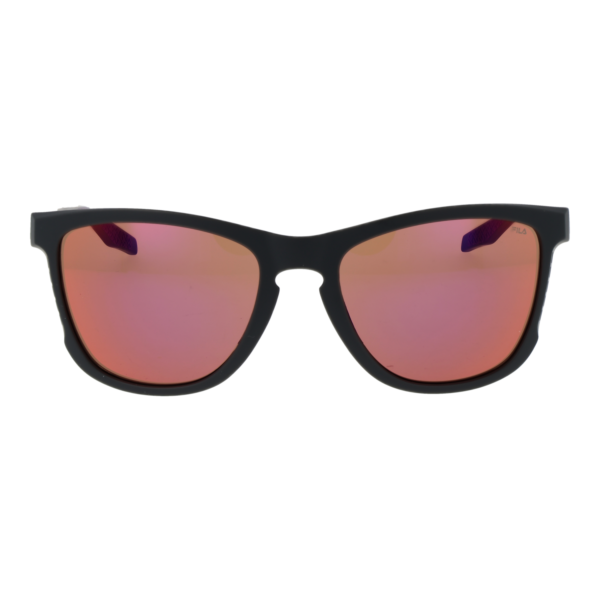 Fila Sonnenbrille SFI895 55AAUK – Frontansicht mit Kunststoff Rahmen und Rosa Gläsern