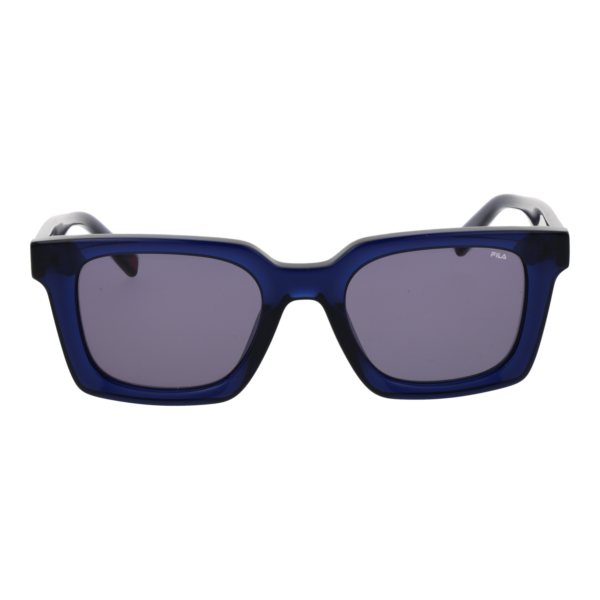 Fila Sonnenbrille SFI897 510AGQ – Frontansicht mit Kunststoff Rahmen und Lila Gläsern