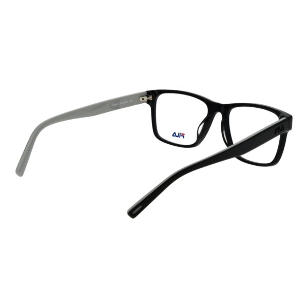Frontansicht der Fila Brille VFI219 550BLK – Rahmen Kunststoff