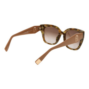 Rückansicht der Furla Sonnenbrille SFU812 536YHY – Kunststoff Rahmen